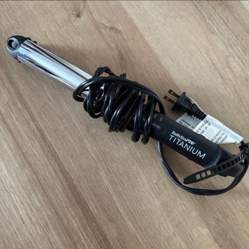 BaBylissPRO Nano Titanium U Styler 1 Inch Flat Iron Curling Iron